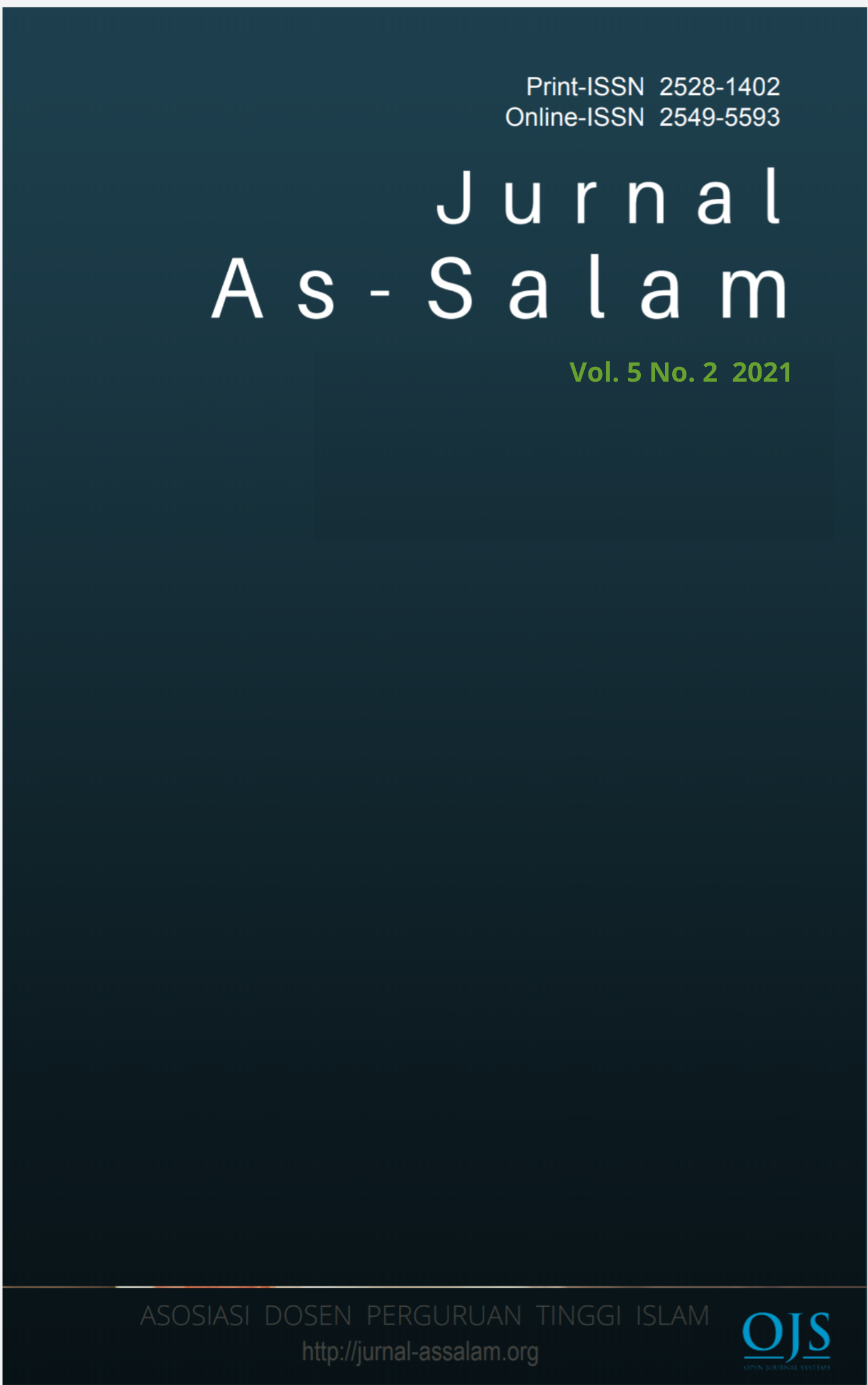 					View Vol. 5 No. 2 (2021): Jurnal As-Salam
				